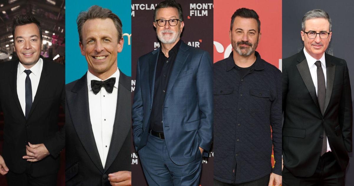 Late-night talk show hosts announce return to air following deal to end Hollywood writers' strike