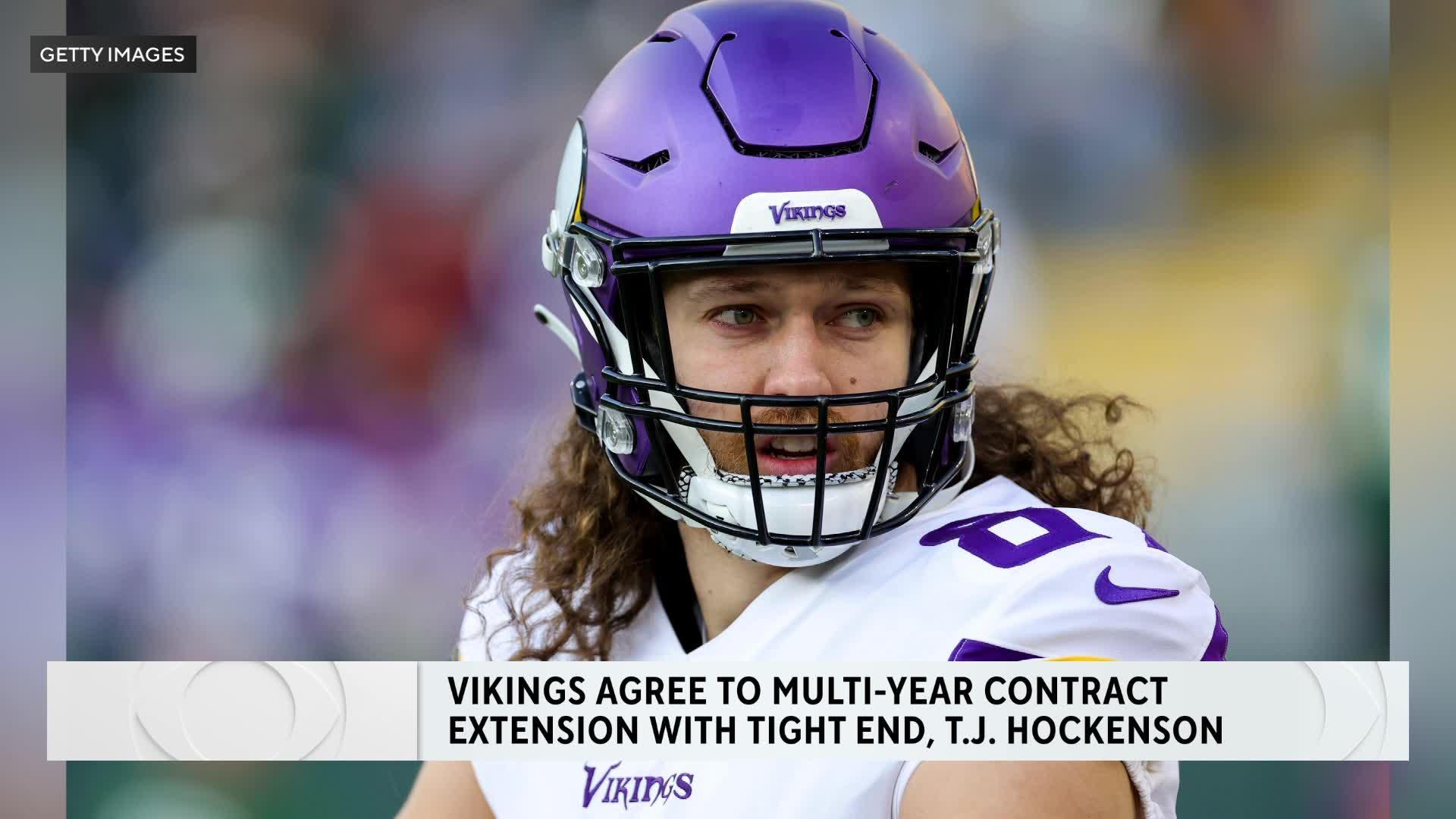Vikings extend tight end T.J. Hockenson - CBS Minnesota