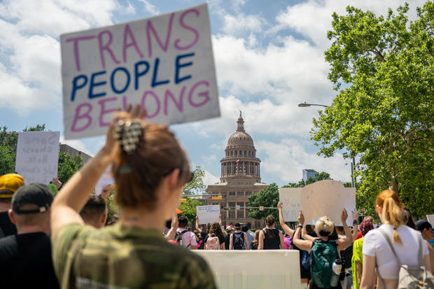 "Queer March On The Capitol" Held In Texas To Support LGBTQ+ Rights 