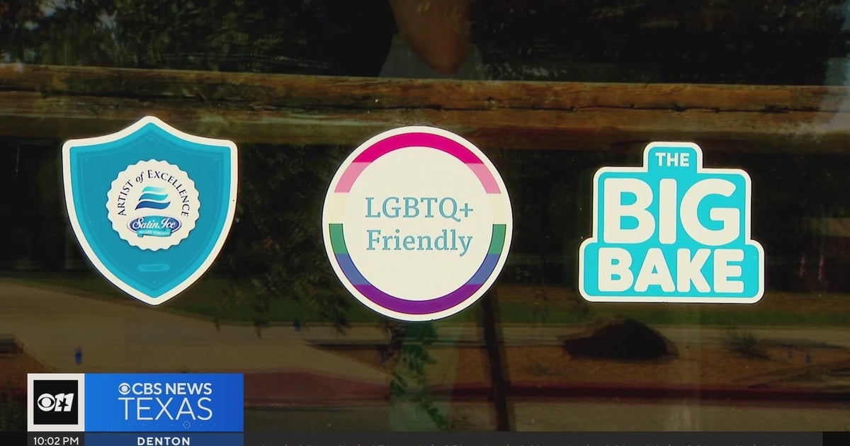 Flower Mound bakery owner says "LGBTQ+ Friendly" sticker has led to