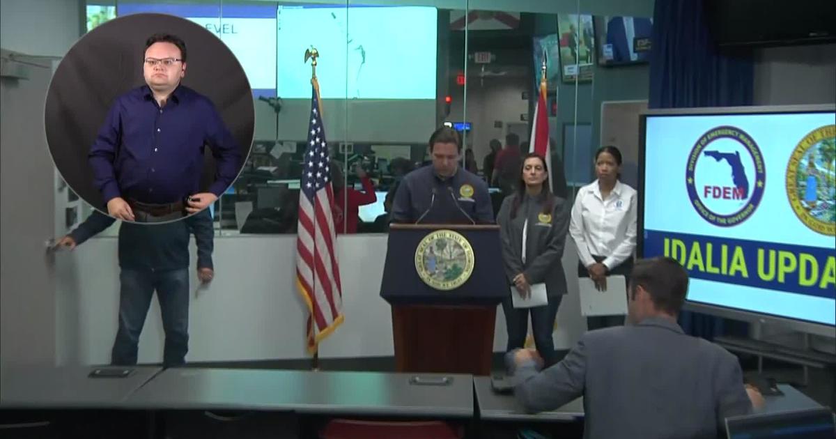 Gov. DeSantis presents an update on Idalia restoration