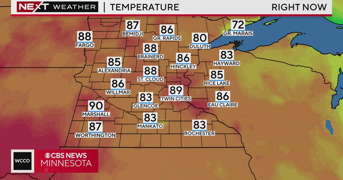 NEXT Weather: 5 p.m. forecast from Sept. 1, 2023 - CBS Minnesota