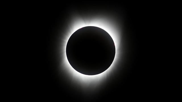 Solar Eclipse Visible Across Swath Of U.S. 