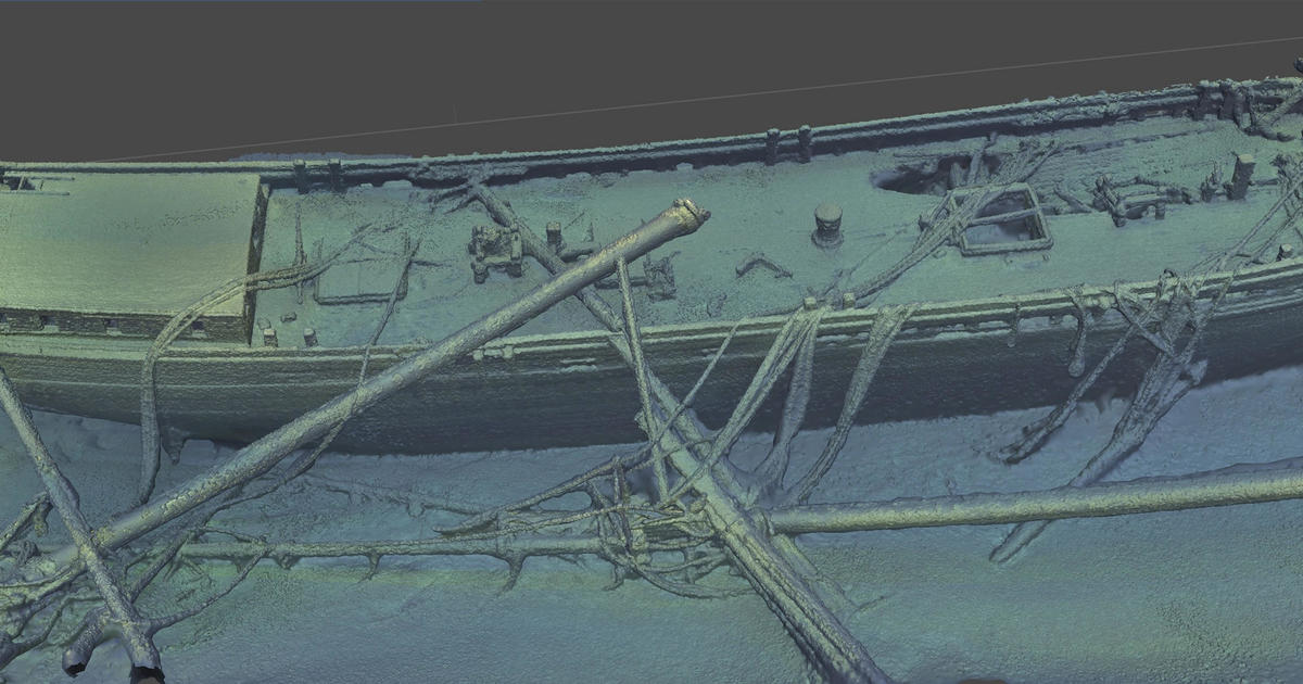 Корабокрушение от езерото Мичиган от 1881 г. е намерено непокътнато с вещите на екипажа: „Забележително откритие“