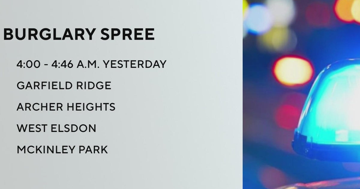 Chicago police issue alert of business burglaries on Southwest Side ...