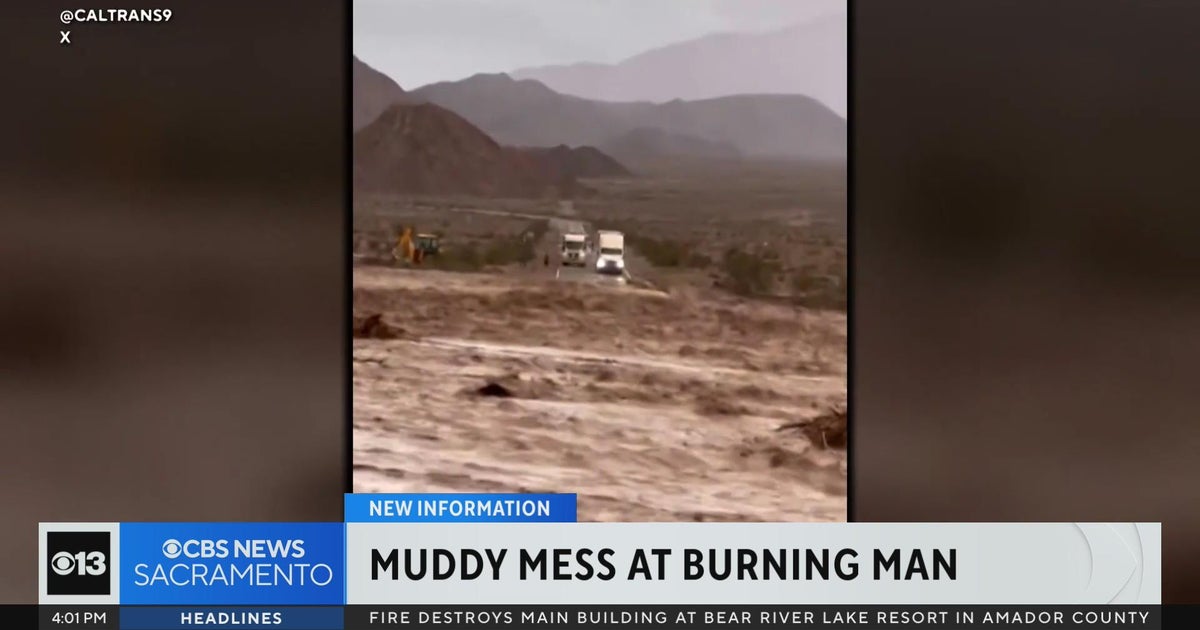 Attendees given green light to leave after muddy mess at Burning Man