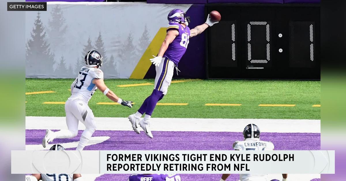 Kyle Rudolph to reportedly retire as a Viking