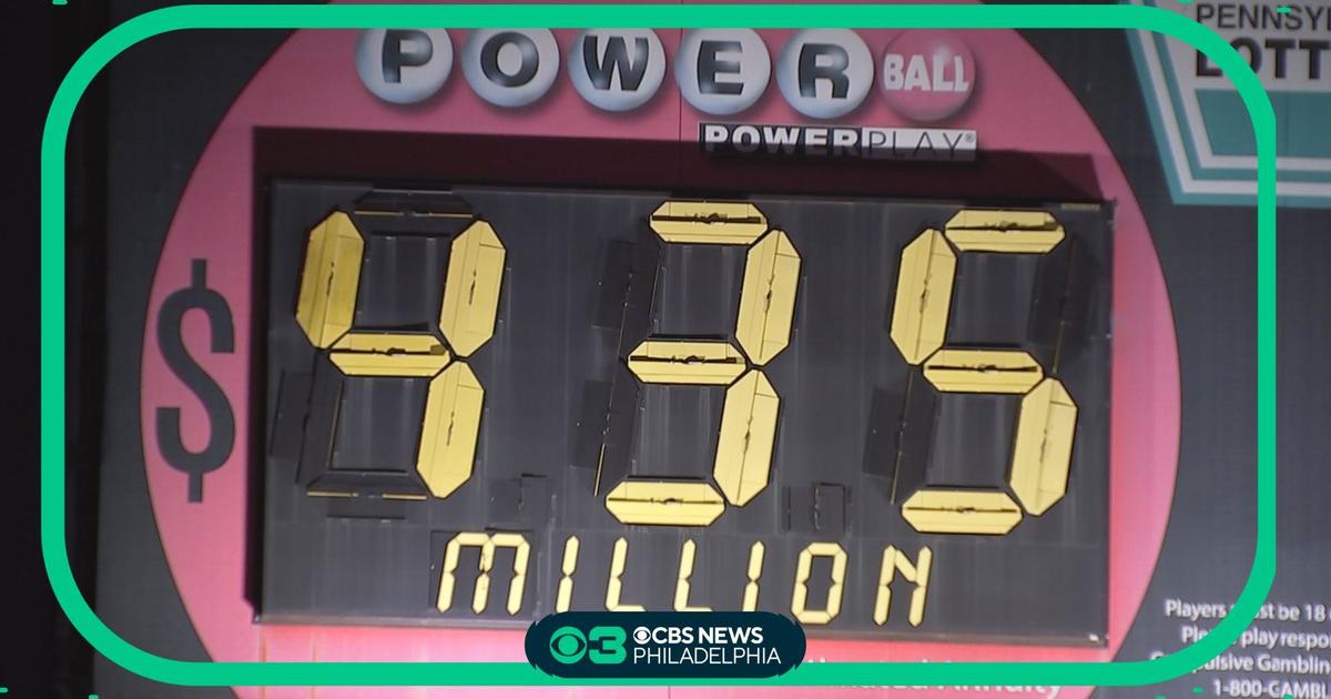 Powerball Jackpot Climbing Again Reaches 435 Million Cbs Philadelphia