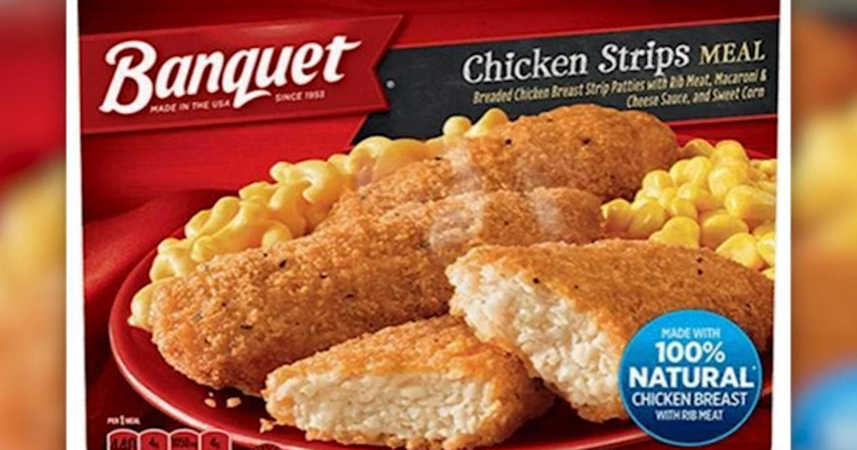 Conagra Brands Recalls Nearly 250,000 Pounds Of Frozen Banquet Chicken Strips May Contain Plastic