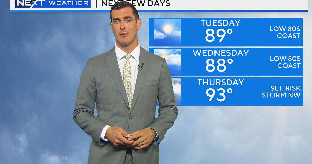 Next Weather: WBZ mid-morning forecast for September 5, 2023