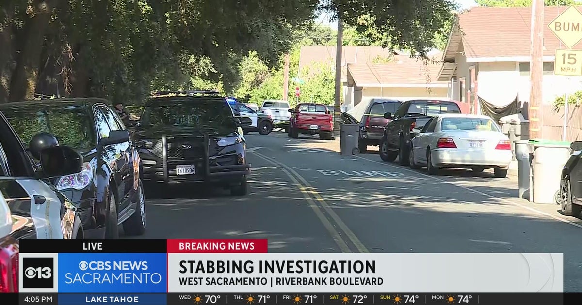 Deadly stabbing under investigation in West Sacramento - CBS Sacramento