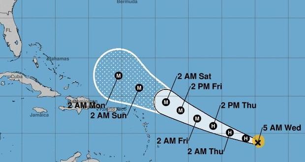 Tropical Storm Lee nears hurricane strength, expected to be 