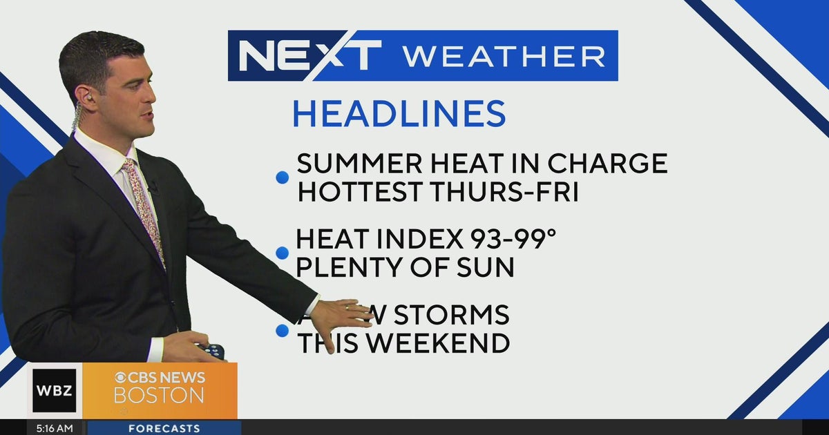 Next Weather: WBZ morning forecast for September 6, 2023 - CBS Boston