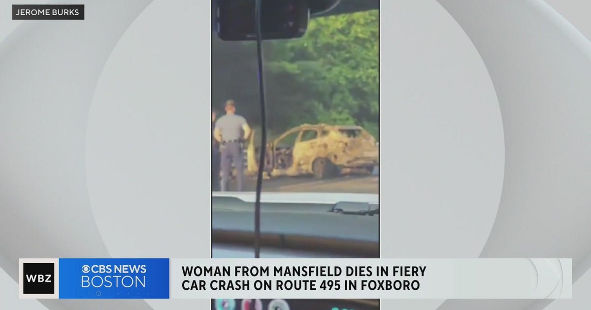 Mansfield woman killed in crash on Route 495 in Foxboro - CBS Boston