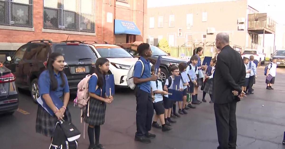 First Day Back For Catholic School Students In Brooklyn And Queens   Screengrab 00005 