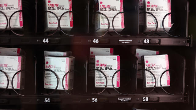 Opioid Overdose Treatment Narcan Available In Vending Machine In Wheaton, Illinois 