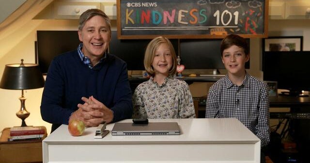 Kindness 101 with Steve Hartman and his children returns Sept. 11 CBS