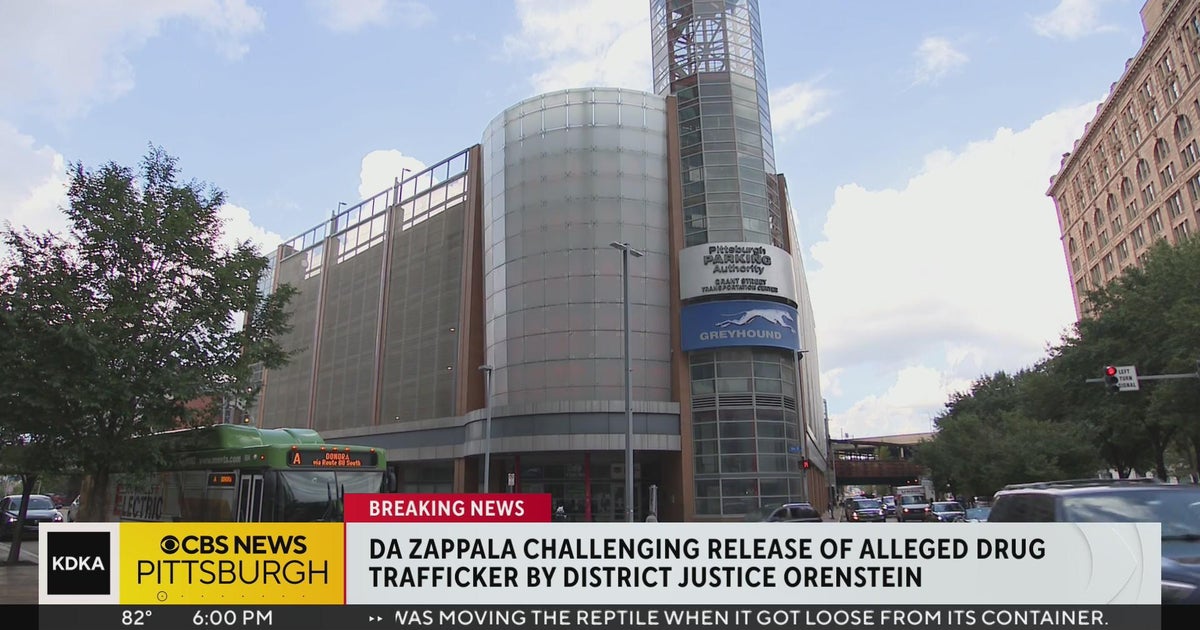 DA Zappala challenging release of alleged drug trafficker - CBS Pittsburgh
