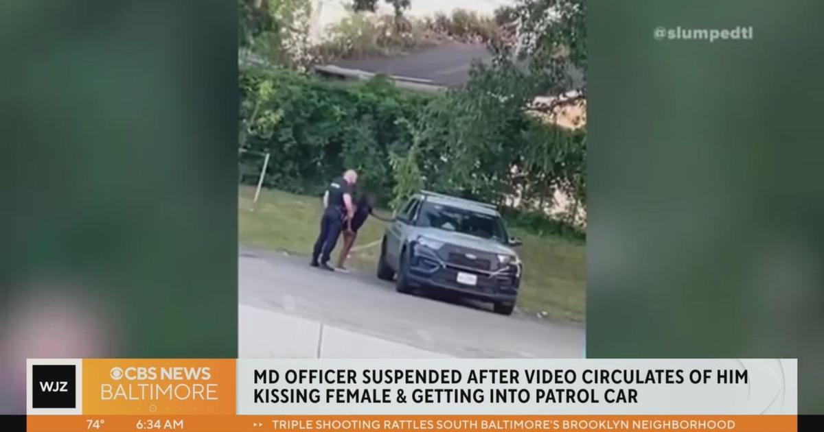 Woman Filmed Kissing Maryland Cop Before Getting In Patrol Car Unapologetic In Ny Post Interview 8620