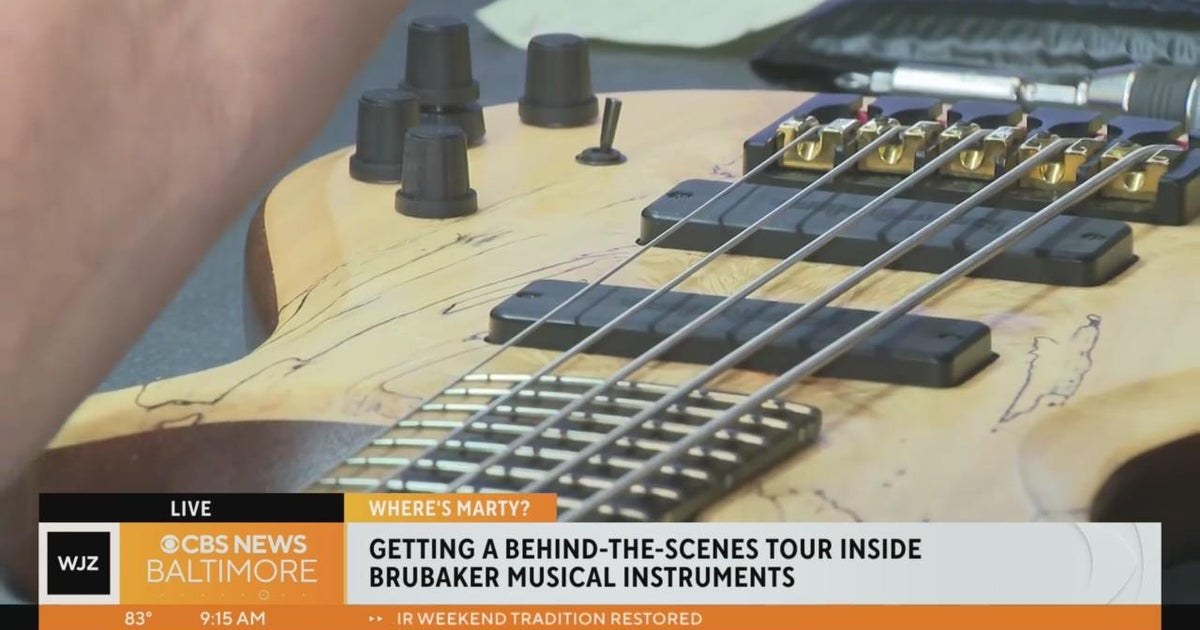 Where's Marty? Touring Brubaker Musical Instruments in Baltimore County ...