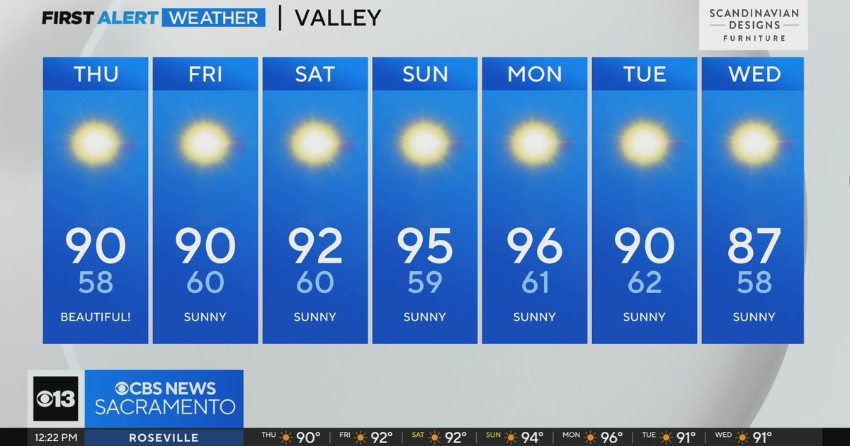 Thursday noon weather forecast - 9/7/23