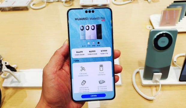 Huawei Mate60 Pro Phone Popular in China