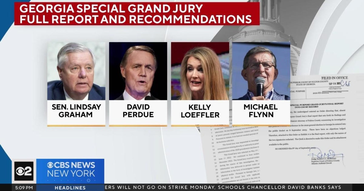special grand jury charges for Sen. Graham, others