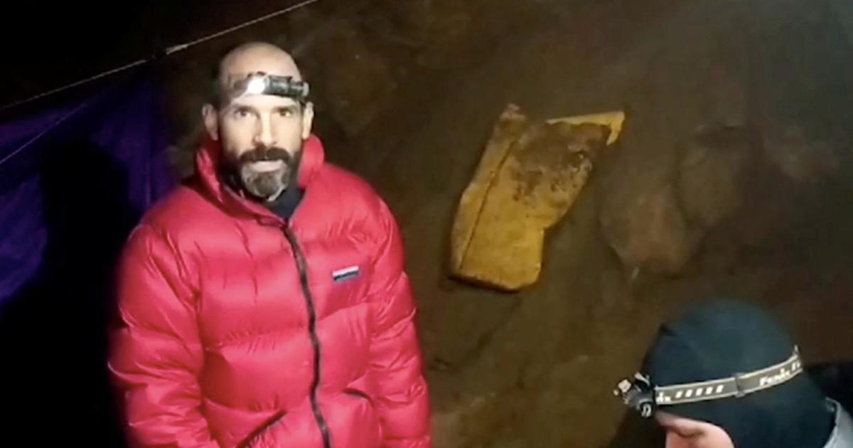 American explorer rescued from cave in Turkey after being trapped for more than a week