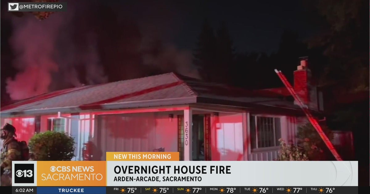 Fire damages home in Arden-Arcade area