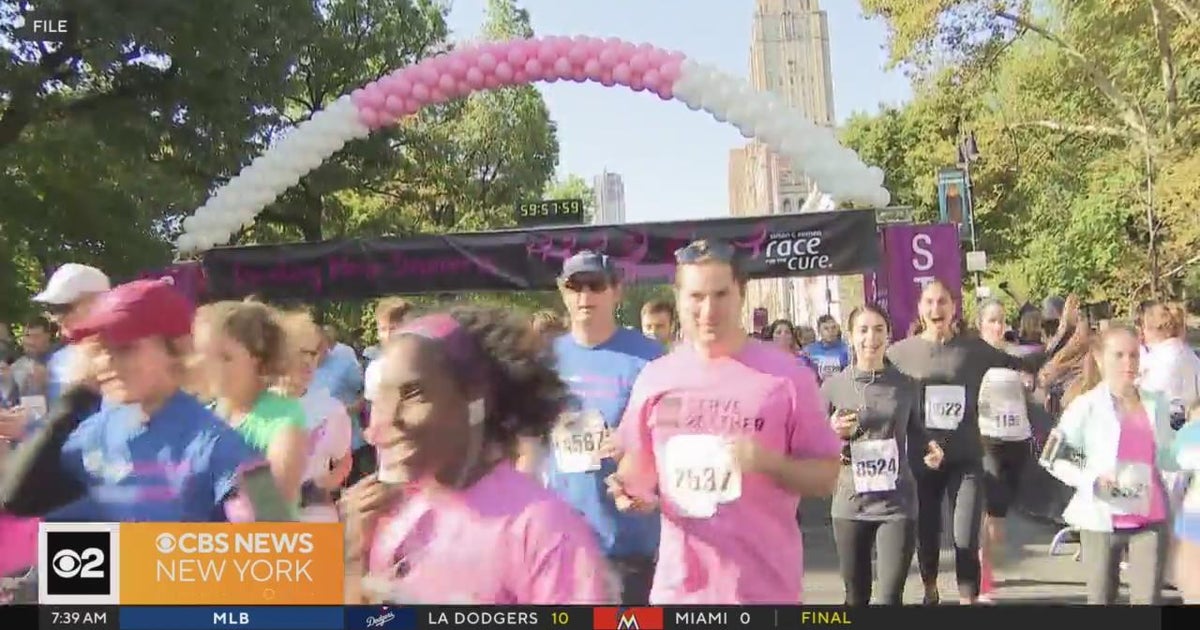 Susan G. Komen Race for the Cure steps off this Sunday - CBS New York