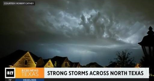 Power outages across North Texas after strong storms - CBS Texas