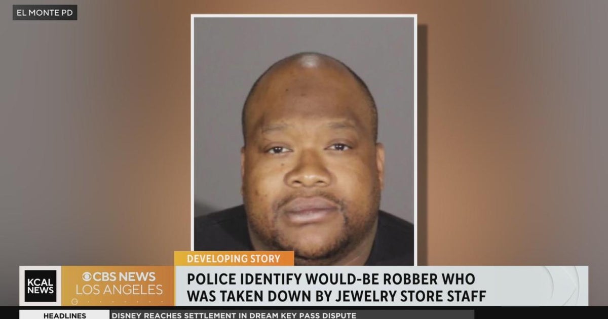 El Monte police identify would be jewelry store robber CBS Los Angeles