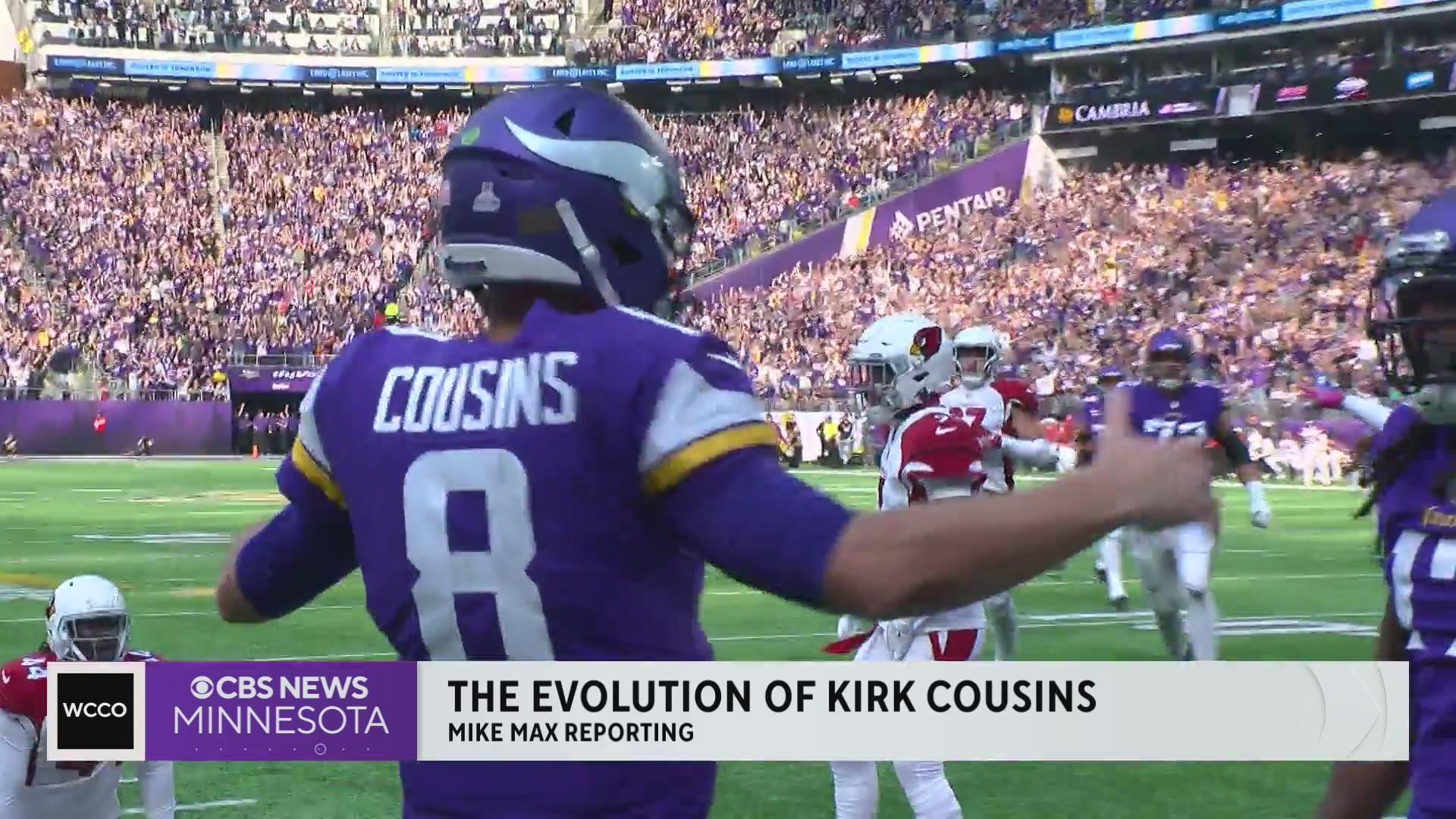 Vikings Nation on X: The evolution of Kirk Cousins so far this season  