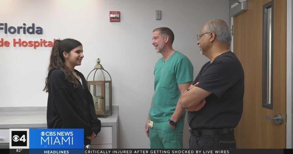 Affected individual reunites with lifestyle-preserving health care provider at HCA Florida Westside Hospital Affected individual reunites with lifestyle-preserving health care provider at HCA Florida Westside Hospital