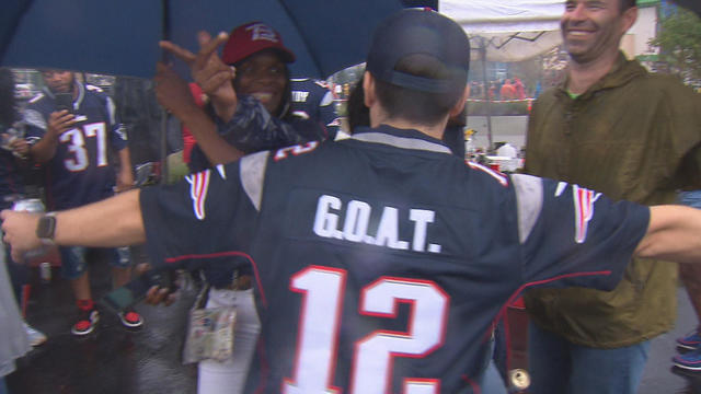 Patriots fan Tom Brady 