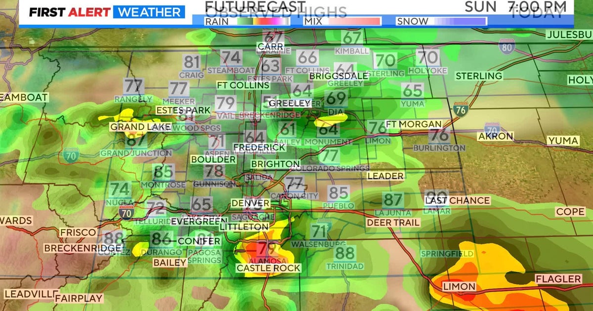 Chilly change will bring a week of wet, Fall like weather - CBS Colorado