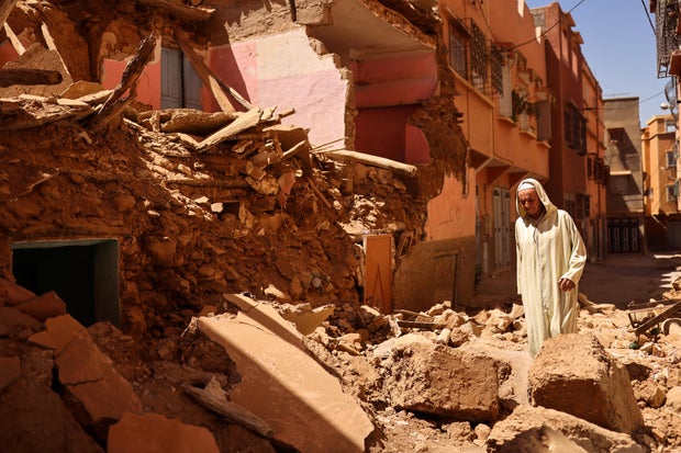 Aftermath of a deadly earthquake in Morocco