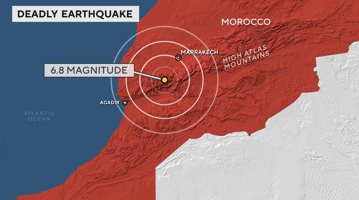 Morocco Earthquake Death Toll Map And More Key Details Following 6 8 