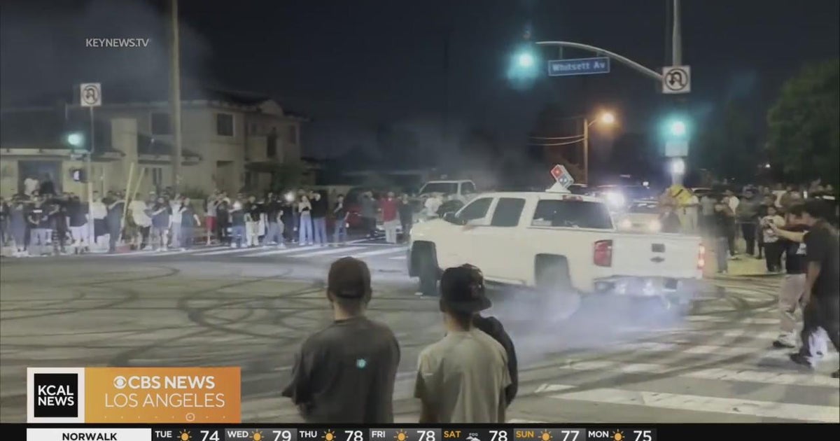 Combating street takeovers in Los Angeles County CBS Los Angeles