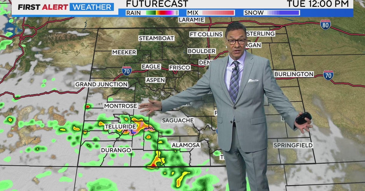 A little warming trend before next soaking cold front - CBS Colorado