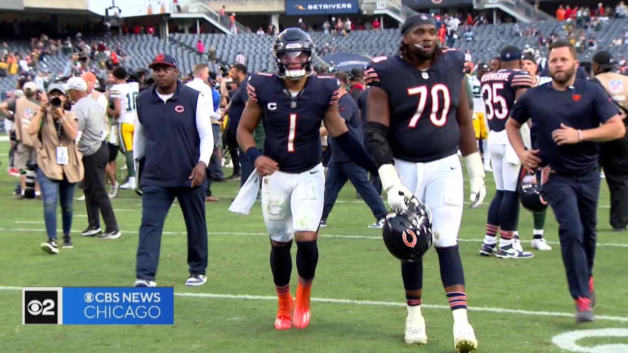 Bears left to reevaluate after humbling loss to Packers - CBS Chicago