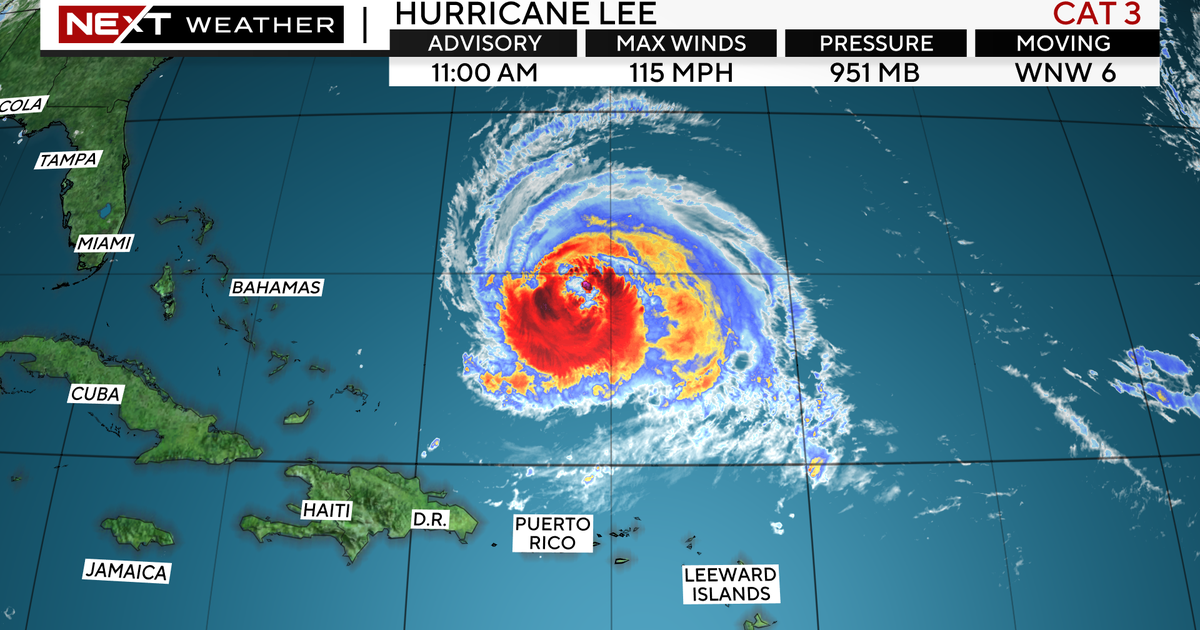 Hurricane Lee expanding in dimensions as it carries on path towards Canada Hurricane Lee expanding in dimensions as it carries on path towards Canada