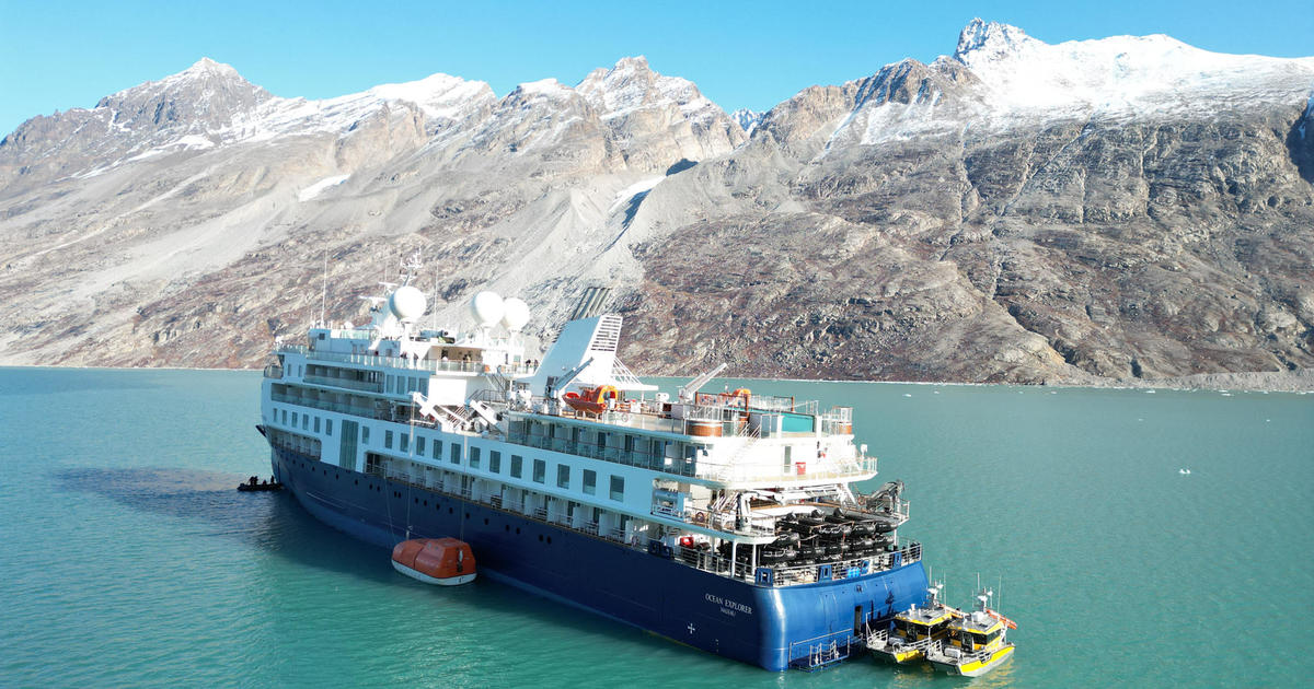 Cruise ship that touts its "navigation capabilities" runs aground in Greenland with more than 200 onboard