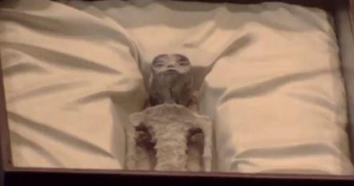 Researcher shows bodies of purported “non-human” beings to Mexican congress at UFO hearing