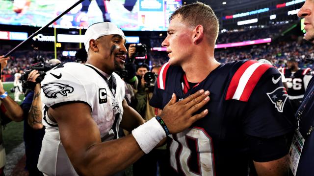 Jalen Hurts, Mac Jones 