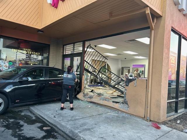 Vehicle Crashes Into Topanga Mall Target Store