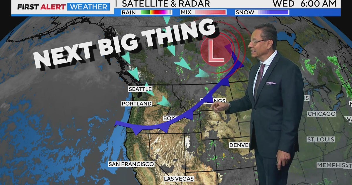 A slight chance for late day storm with moisture packed cold front ...