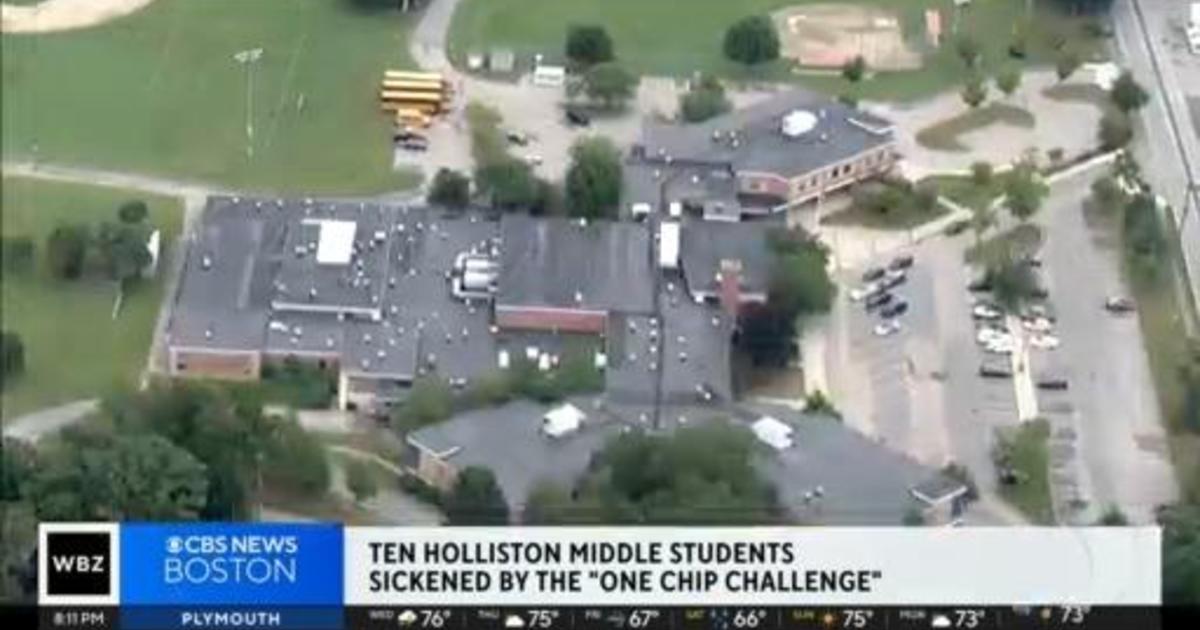 Holliston Middle School Students Sickened By One Chip Challenge - CBS ...