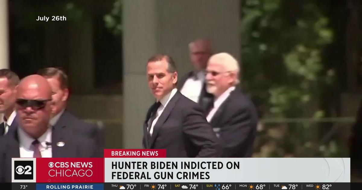 Hunter Biden Indicted On Federal Gun Crimes - CBS Chicago