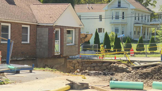 Leominster flooding home 